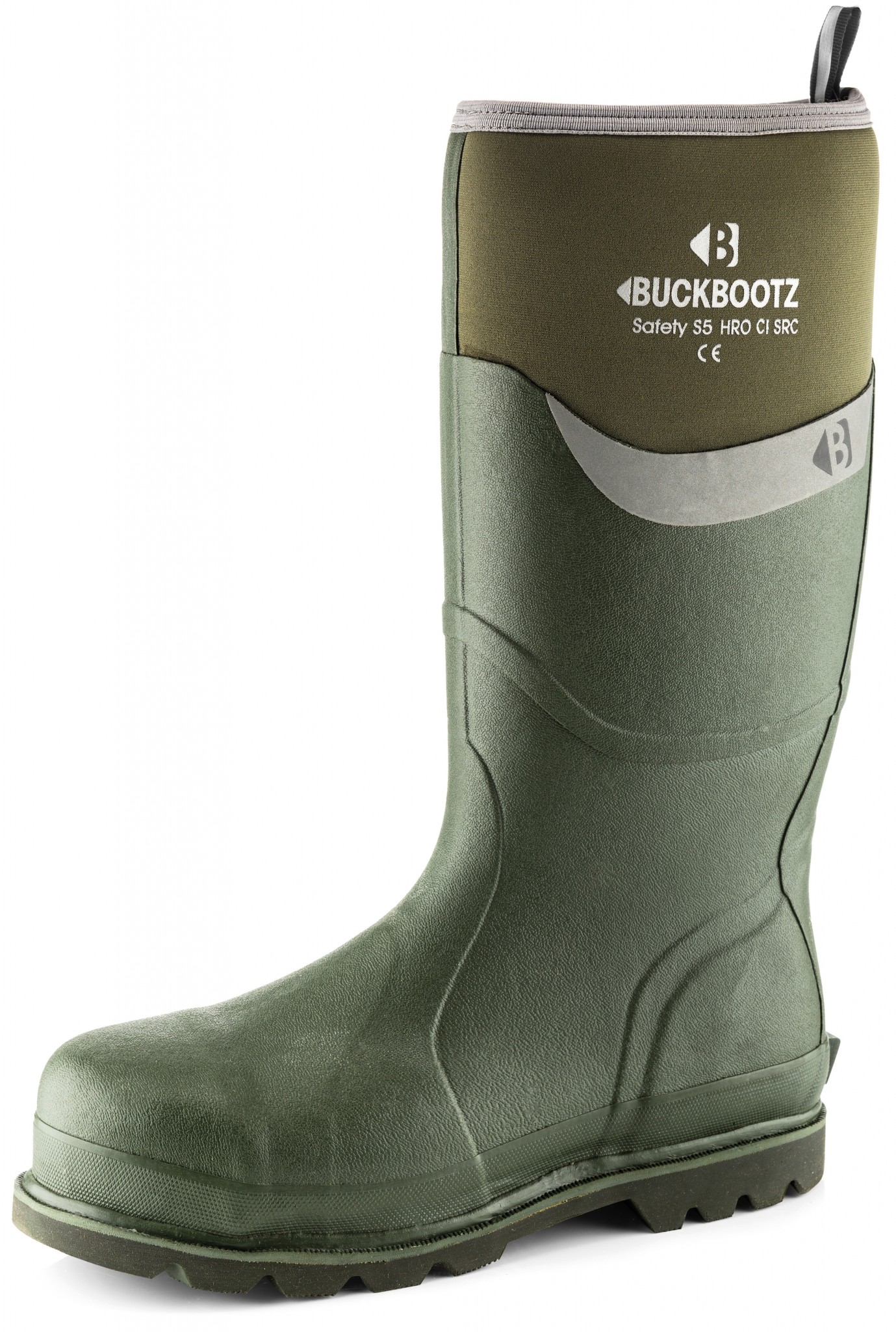Safety Wellington Boot Green BBZ6000 Unisex Tuckwells