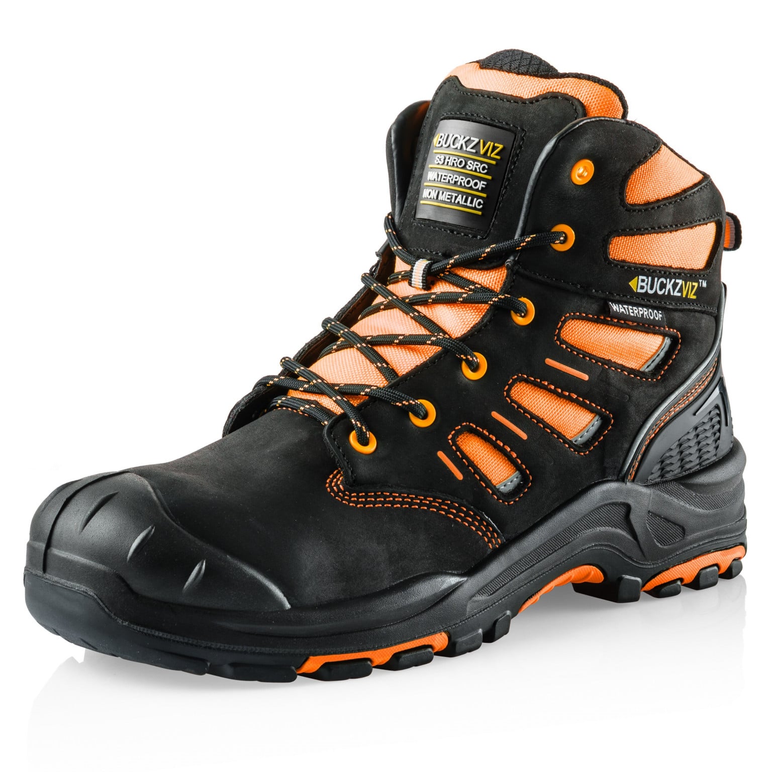 High Visibility Waterproof Safety Lace Boot - Tuckwells