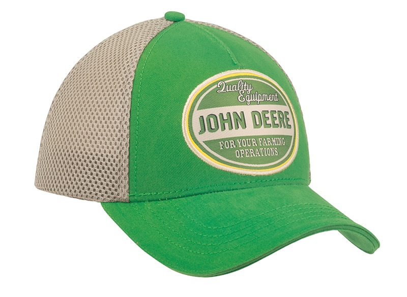 John Deere Black Trucker Cap - Tuckwells