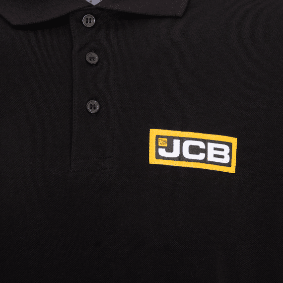 JCB Polo Shirt Black - Tuckwells