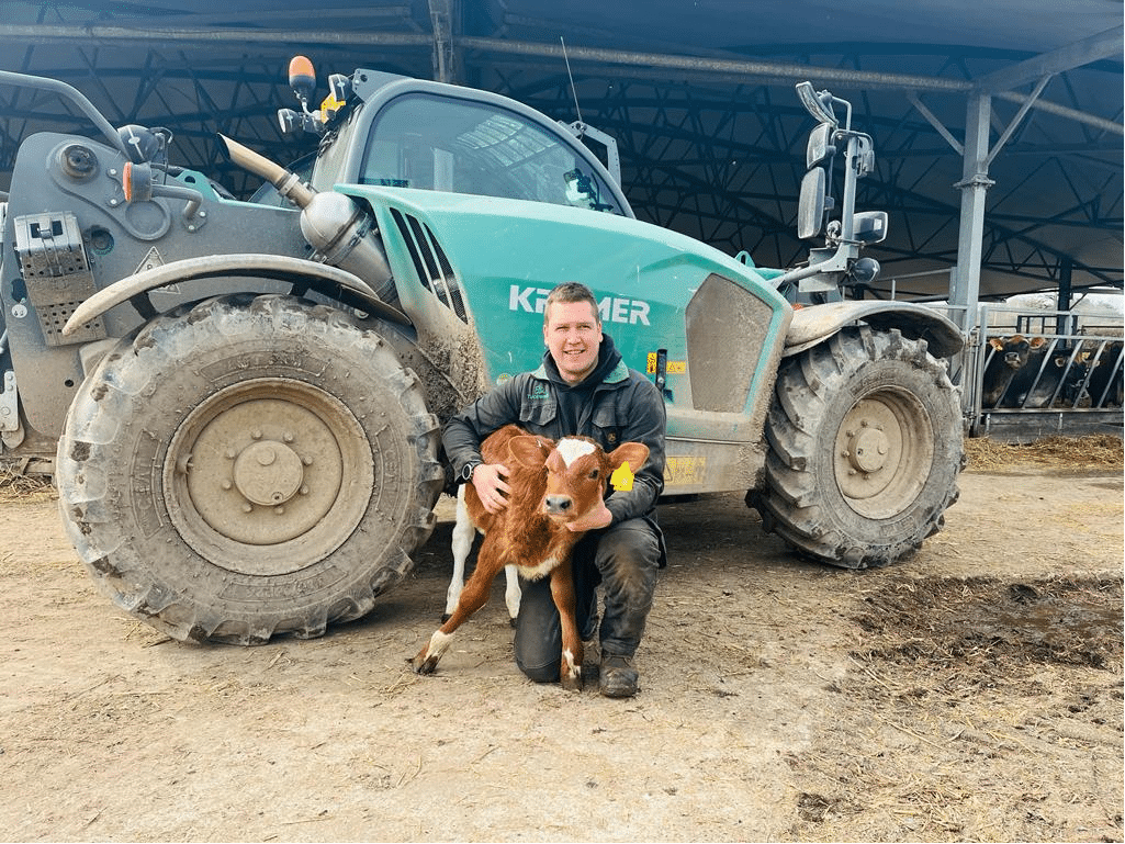All in a day’s work: Tuckwells Technician fixes Kramer and saves a cow.