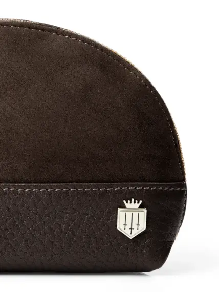 Fairfax & Favor Chiltern Coin Purse - Chocolate