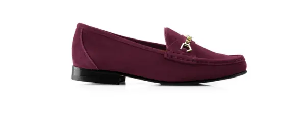 Fairfax & Favor Apsley Shoes Elderberry