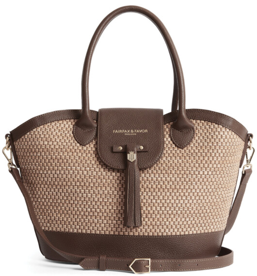 Fairfax & Favor Basket Bag Tan