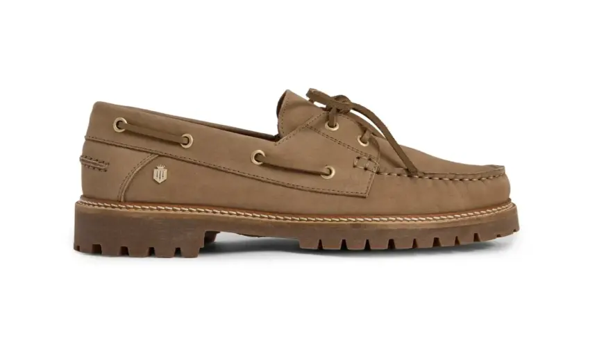 Fairfax & Favor Aldeburgh Deck Shoes Fawn