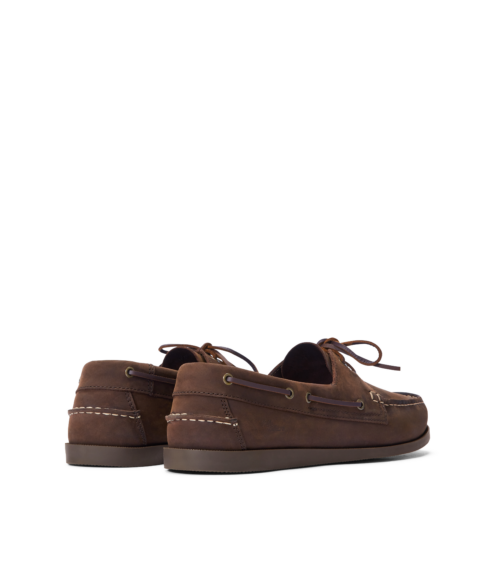RM Williams Islet Moccasin Deck Shoes - Bark