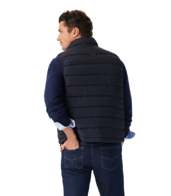RM Williams Rydal Vest Navy JV235NN4501