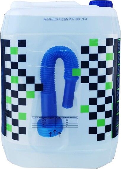 Ad blue with Spout