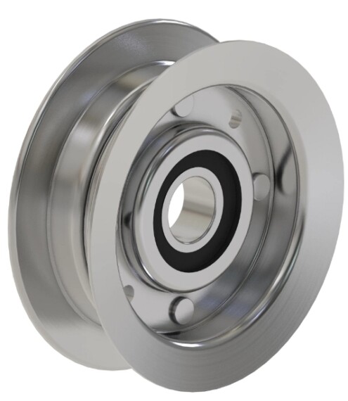 Genuine John Deere X165 Ride On Mower Deck Flat Idler AUC23277 Drive Pulley