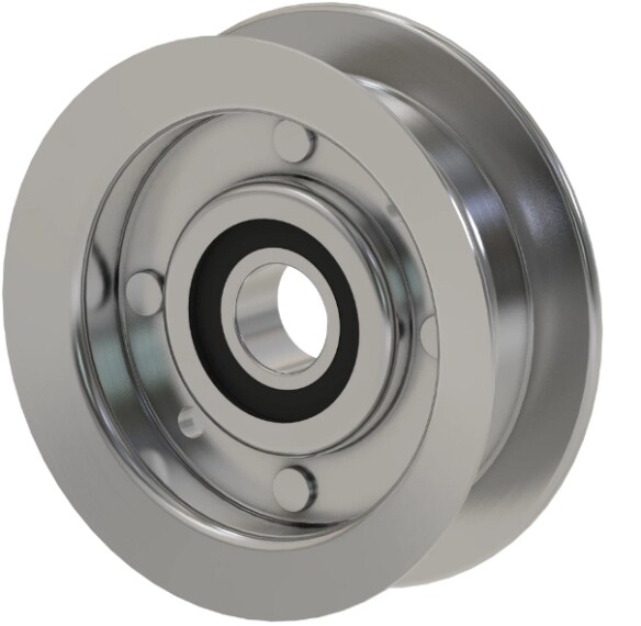 John Deere X165 Ride On Mower Deck Flat Idler AUC23277 Drive Pulley