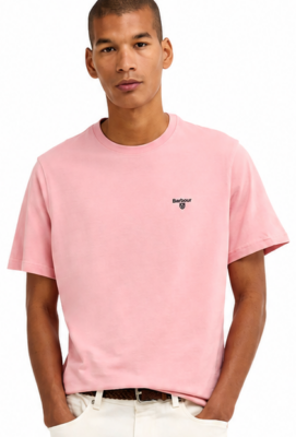 Barbour Essential Sports T-Shirt - Pink mts0331pi95