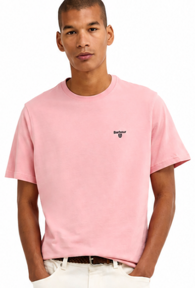 Barbour Essential Sports T-Shirt - Pink mts0331pi95