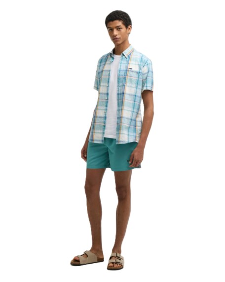 Barbour Logo Swim Shorts - Teal MSW0064TE52
