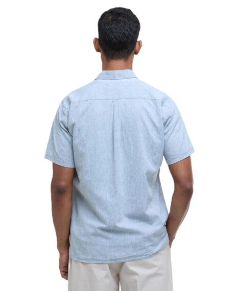 Barbour Nelson Short Sleeved Shirt - Lead msh5093bu23