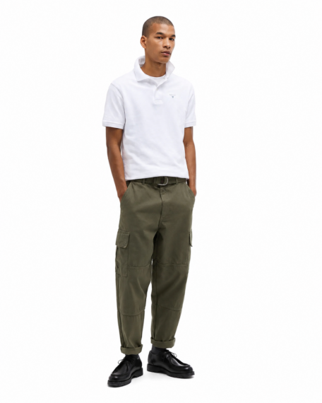 Barbour Sports Polo - White mml0358wh11