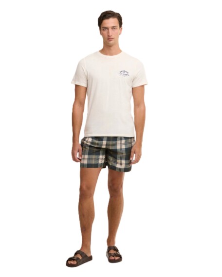 Barbour Staple Swim Shorts - Tartan MSW0065TN51