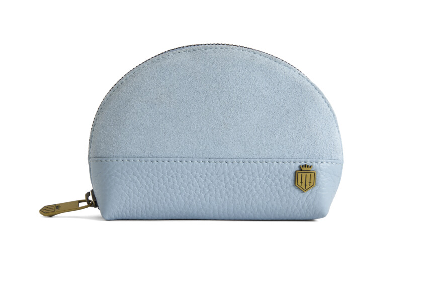 Fairfax & Favor Chiltern Coin Purse - Sky Blue