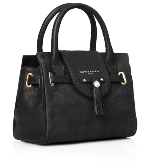 Fairfax & Favor Mini Windsor Bag - Black