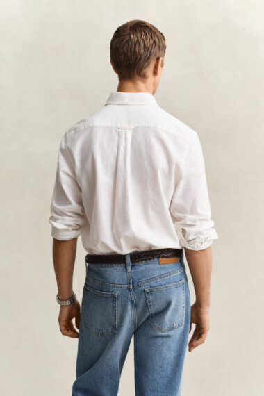 Gant Linen Shirt White 3250082-110