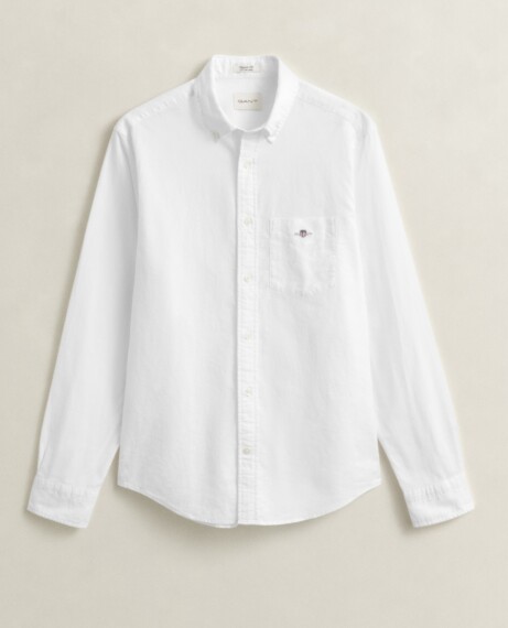 Gant Linen Shirt White 3250082-110