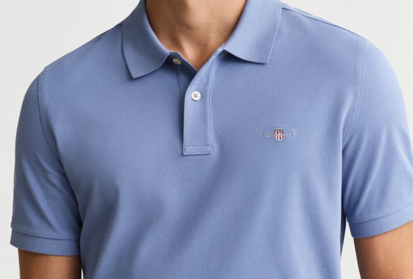 Gant Polo Shirt Faded Denim 2210-430