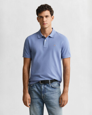 Gant Polo Shirt Faded Denim 2210-430
