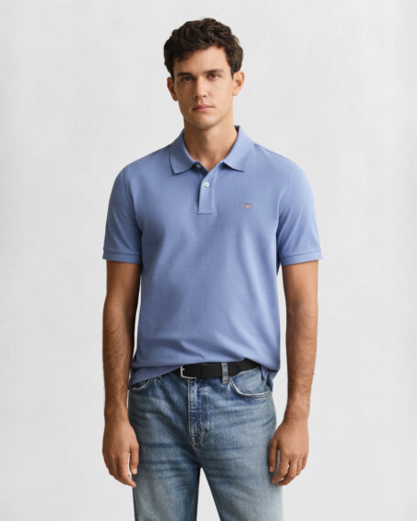 Gant Polo Shirt Faded Denim 2210-430