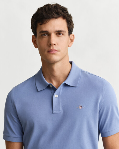Gant Polo Shirt Faded Denim 2210-430