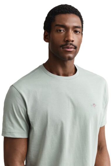 Gant Regular Fit T-Shirt - Ceramic Grey 2003184-110
