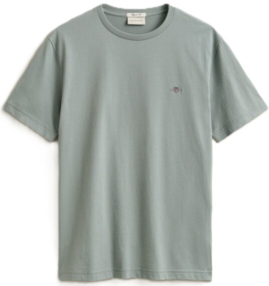 Gant Regular Fit T-Shirt - Ceramic Grey 2003184-110