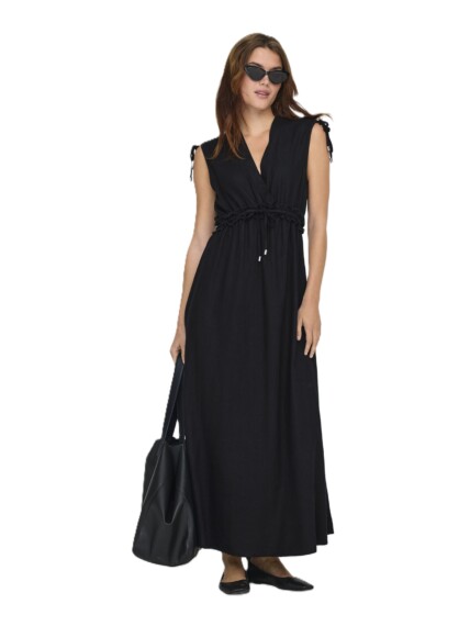 Only Goa Linen Long Dress - Black ONLGOA 15363694