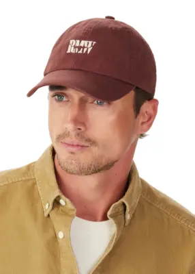 RM Williams Branded Twill Cap - Black Apple ACX9OWIOA01