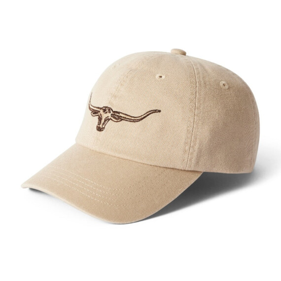 RM Williams Longhorn Twill Cap - Ecru ACX9OWIJ206