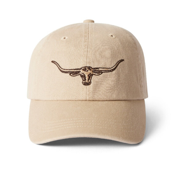 RM Williams Longhorn Twill Cap - Ecru ACX9OWIJ206
