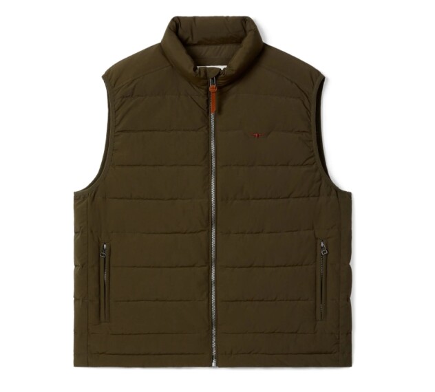 RM Williams Rydal Padded Vest - Olive JV235NNQJ01