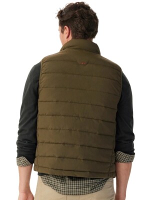 RM Williams Rydal Padded Vest - Olive JV235NNQJ01
