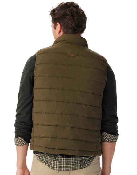 RM Williams Rydal Padded Vest - Olive JV235NNQJ01