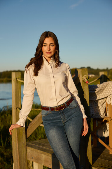 Schoffel Ladies Fakenham Pink Stripe 20-4130-2654