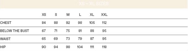 Vero Moda Tops Size Guide