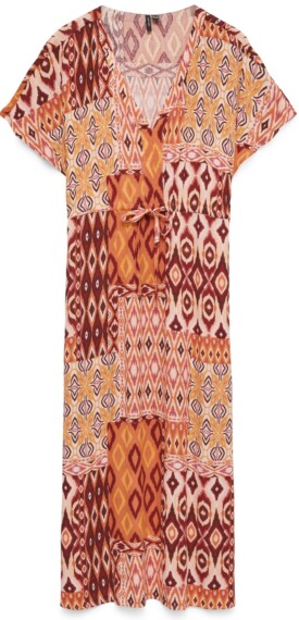 Vero Moda Menny Short Sleeve Long Dress - Andorra VMMENNY 10303701