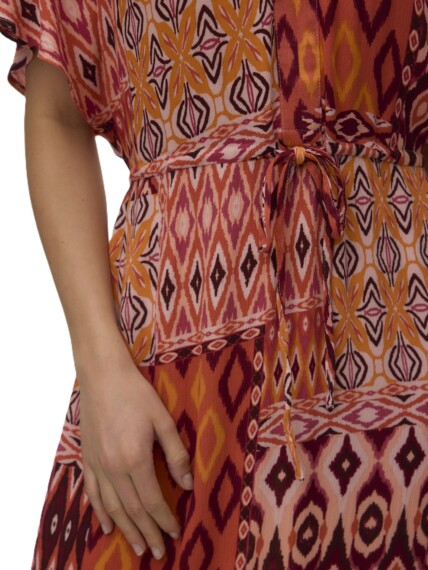 Vero Moda Menny Short Sleeve Long Dress - Andorra VMMENNY 10303701