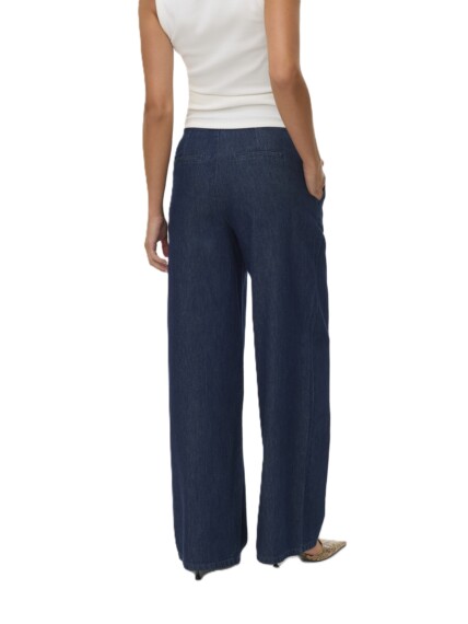 Vero Moda Rae Wide Leg Jeans - Dark Blue Denim VMRAE 10339356