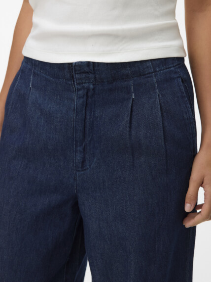 Vero Moda Rae Wide Leg Jeans - Dark Blue Denim VMRAE 10339356