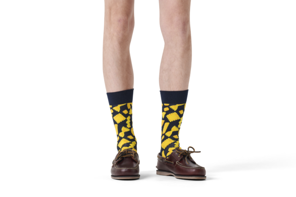 Happy Socks Pasta - Black P004489