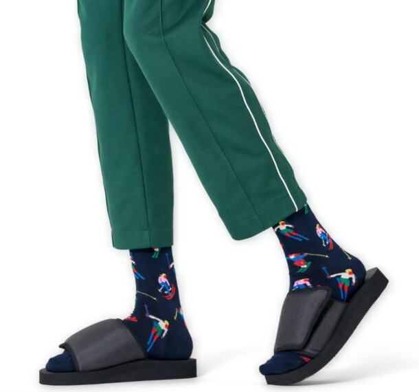 Happy Socks Skiing Socks - Navy P000844