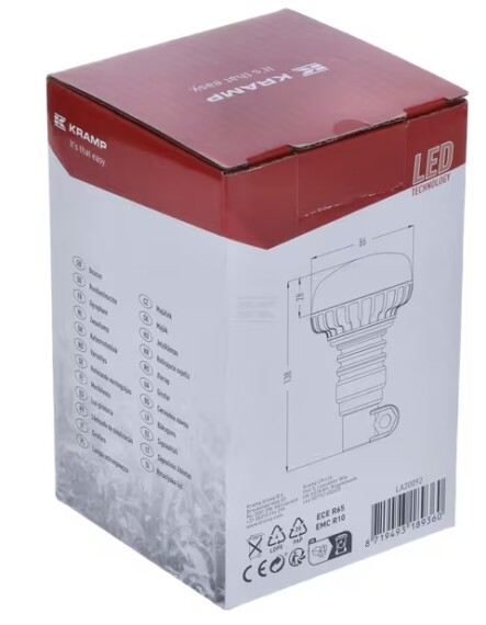 Kramp LED Warning Beacon LA20092