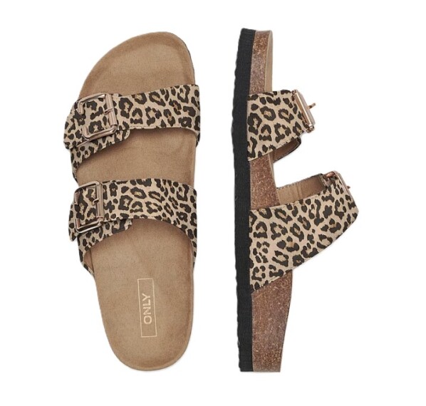 Only Maxi Crossover Sandals - Leopard ONLMAXI 15341165