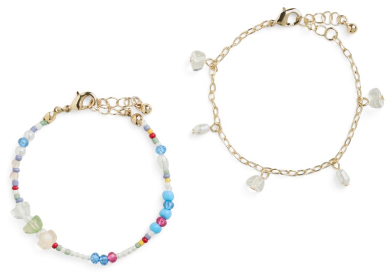Pieces Bente 2-Pack Bracelets - Gold PCBENTE