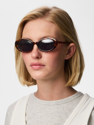 Pieces Sanna Sunglasses - Tortoiseshell PCSANNA 17154887